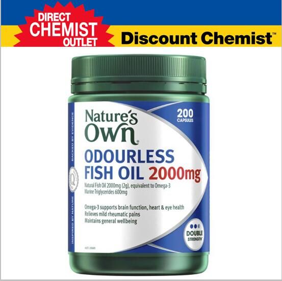 Nature S Own 双重功效无腥鱼油00mg 0粒 Nature S Own 双重功效无腥鱼油00mg 0粒