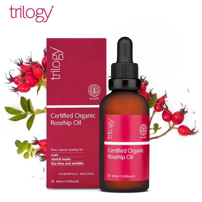 女神节特惠 Trilogy 趣乐活玫瑰果油精华液 保湿抗皱淡斑祛痘印 45ml