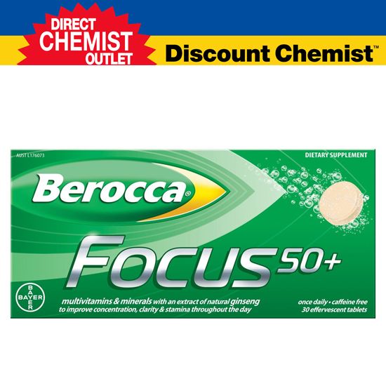 Berocca focus 50+ eff 30 (9310160816795)