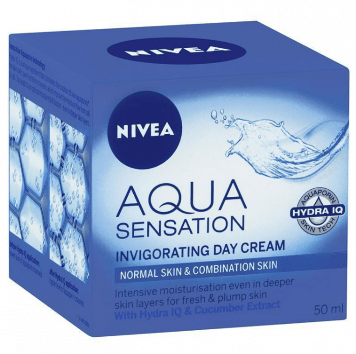 nivea妮维雅 aqua sensation保湿日霜 50ml