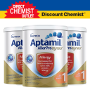 【预售】【三罐包邮】Aptamil 爱他美深度水解奶粉1段 0-6个月 900g