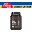 【包邮】Musashi 100% 乳清蛋白粉 香草味 900g