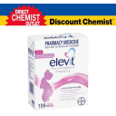 【孕期常备】ELEVIT 女性爱乐维 （复合维生素叶酸片备孕孕期哺乳期）100粒