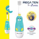 日本Vivatec MEGA TEN 儿童声波电动牙刷（小海獭）
