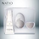 【特价清仓】Natio 新款声波洗脸仪套盒（内含两个刷头，Natio温和洗面奶100g）