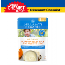 Bellamy's 贝拉米 有机婴儿高铁南瓜益生元米粉米糊 125g 5个月以上 