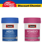 【两件装包邮】Swisse 男士复合维生素 120粒 +女士复合维生素 120粒