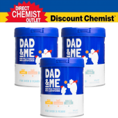 【三罐包邮】DAD&ME 新西兰DAD&ME新版大白熊儿童奶粉 800g